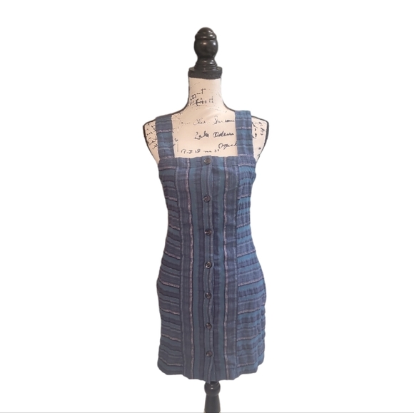 Roxy Womens Coastal Beachy Y2k Tropical Dress Nwot Size Small - Picture 2 of 12